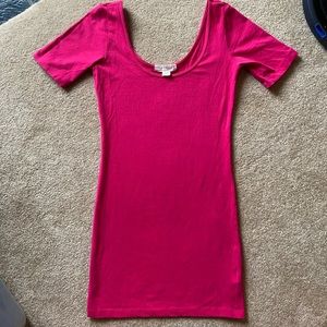 Forever 21 pink tight dress